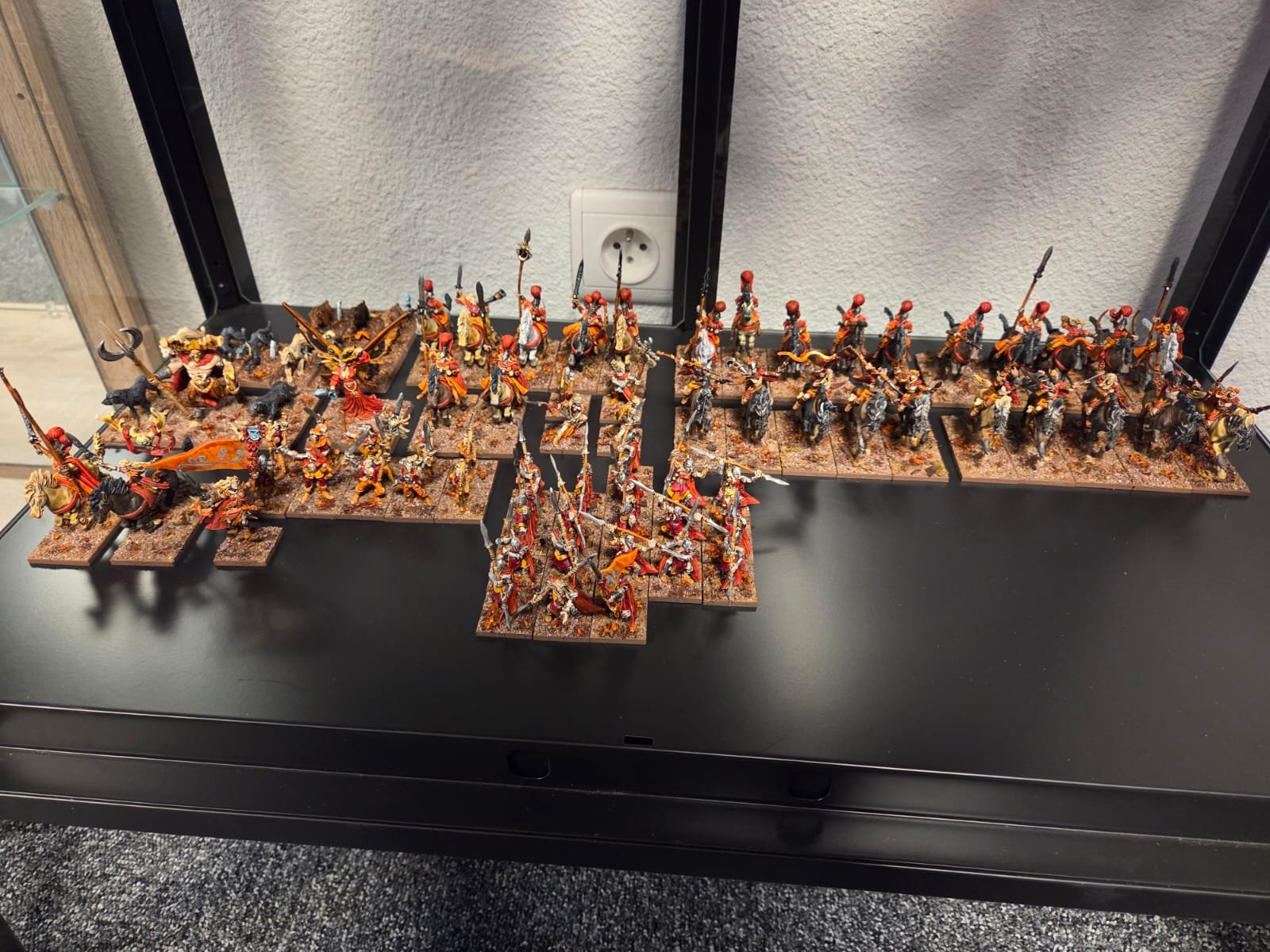 Grand dragon imprimé et peint
